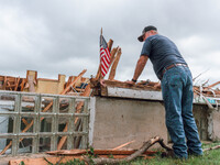 Severe storms are bringing numerous tornadoes that are touching down across parts of Wisconsin on Saturday, June 22, 2024. The Apple Grove C...