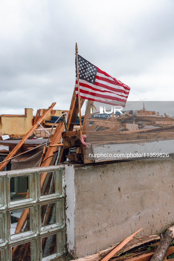 Severe storms are bringing numerous tornadoes that are touching down across parts of Wisconsin on Saturday, June 22, 2024. The Apple Grove C...