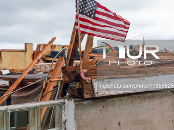 Severe storms are bringing numerous tornadoes that are touching down across parts of Wisconsin on Saturday, June 22, 2024. The Apple Grove C...