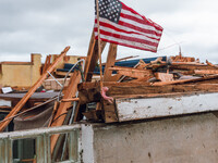 Severe storms are bringing numerous tornadoes that are touching down across parts of Wisconsin on Saturday, June 22, 2024. The Apple Grove C...