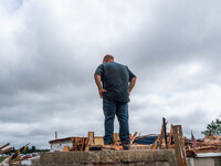 Severe storms are bringing numerous tornadoes that are touching down across parts of Wisconsin on Saturday, June 22, 2024. The Apple Grove C...