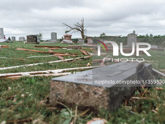 Severe storms are bringing numerous tornadoes that are touching down across parts of Wisconsin on Saturday, June 22, 2024. The Apple Grove C...