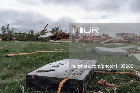 Severe storms are bringing numerous tornadoes that are touching down across parts of Wisconsin on Saturday, June 22, 2024. The Apple Grove C...