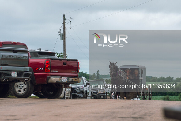 Severe storms are bringing numerous tornadoes that are touching down across parts of Wisconsin on Saturday, June 22, 2024. The Apple Grove C...