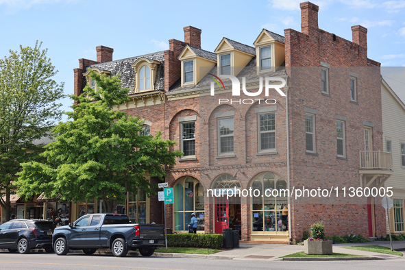 Quaint shops are appearing in Niagara-on-the-Lake, Ontario, Canada, on June 12, 2024. 