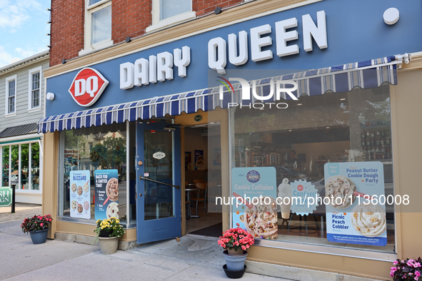 Dairy Queen is operating in Niagara-on-the-Lake, Ontario, Canada, on June 12, 2024. 