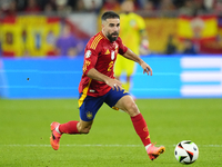 Daniel Carvajal right-back of Spain and Real Madrid during the UEFA EURO 2024 group stage match between Spain and Italy at Arena AufSchalke...