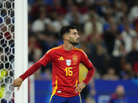 Alex Baena attacking midfield of Spain and Villarreal CF during the UEFA EURO 2024 group stage match between Spain and Italy at Arena AufSch...