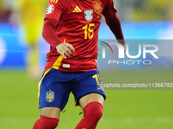 Alex Baena attacking midfield of Spain and Villarreal CF during the UEFA EURO 2024 group stage match between Spain and Italy at Arena AufSch...