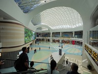 Passengers are waiting for a flight at the T2 terminal of Yantai Penglai International Airport in Yantai, China, on June 28, 2024. (