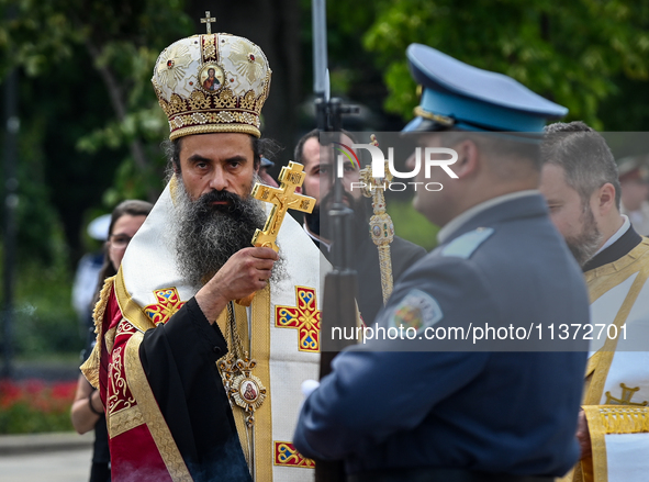 Metropolitan Daniil of Vidin is walking for the official ceremony after The Patriarchal Election Church Council elected him as the new Bulga...