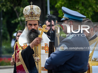 Metropolitan Daniil of Vidin is walking for the official ceremony after The Patriarchal Election Church Council elected him as the new Bulga...