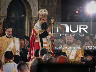 Metropolitan Daniil of Vidin is attending the official ceremony at Alexander Nevsky Cathedral after the Patriarchal Election Church Council...