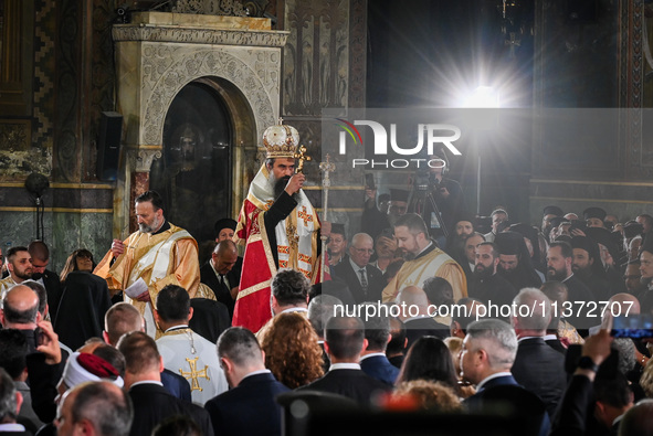 Metropolitan Daniil of Vidin is attending the official ceremony at Alexander Nevsky Cathedral after the Patriarchal Election Church Council...