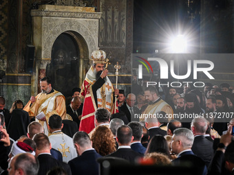 Metropolitan Daniil of Vidin is attending the official ceremony at Alexander Nevsky Cathedral after the Patriarchal Election Church Council...