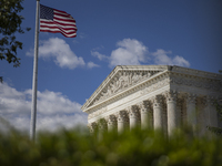 The United States Supreme Court is being seen in Washington, DC, on July 01, 2024. The Supreme Court is ruling on Monday that former Preside...