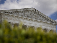 The United States Supreme Court is being seen in Washington, DC, on July 01, 2024. The Supreme Court is ruling on Monday that former Preside...