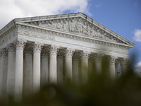 The United States Supreme Court is being seen in Washington, DC, on July 01, 2024. The Supreme Court is ruling on Monday that former Preside...