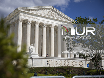 The United States Supreme Court is being seen in Washington, DC, on July 01, 2024. The Supreme Court is ruling on Monday that former Preside...