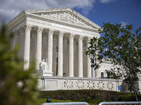 The United States Supreme Court is being seen in Washington, DC, on July 01, 2024. The Supreme Court is ruling on Monday that former Preside...