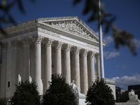 The United States Supreme Court is being seen in Washington, DC, on July 01, 2024. The Supreme Court is ruling on Monday that former Preside...