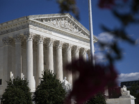 The United States Supreme Court is being seen in Washington, DC, on July 01, 2024. The Supreme Court is ruling on Monday that former Preside...