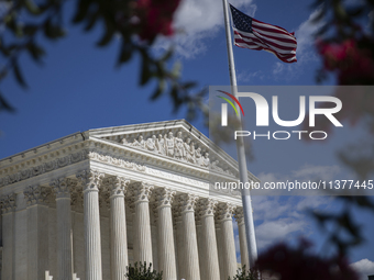 The United States Supreme Court is being seen in Washington, DC, on July 01, 2024. The Supreme Court is ruling on Monday that former Preside...