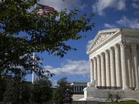 The United States Supreme Court is being seen in Washington, DC, on July 01, 2024. The Supreme Court is ruling on Monday that former Preside...