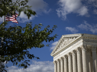 The United States Supreme Court is being seen in Washington, DC, on July 01, 2024. The Supreme Court is ruling on Monday that former Preside...