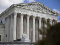 The United States Supreme Court is being seen in Washington, DC, on July 01, 2024. The Supreme Court is ruling on Monday that former Preside...