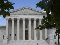 The United States Supreme Court is being seen in Washington, DC, on July 01, 2024. The Supreme Court is ruling on Monday that former Preside...