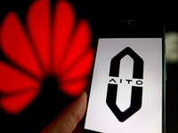 Huawei AITO is being illustrated in Suqian, China, on July 3, 2024. On the evening of July 2, SERES is issuing an announcement that SERES Au...