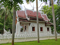 The General Buddhist Temple is standing in Xishuangbanna, China, on July 3, 2024. (