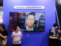 Google Pavilion is participating in the 2024 WAIC in Shanghai, China, on July 7, 2024. (