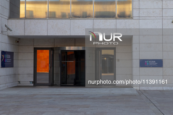 A general view of the new European Union Drugs Agency is being shown on July 7, 2024, in Lisbon, Portugal. The new European Union Drugs Agen...