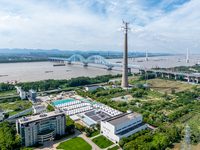 A photo is showing the GCL Jiangning 50 MW /100 MWH energy storage plant in Nanjing, China, on July 8, 2024. (