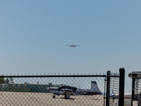 Cal Fire planes are using Grass Valley Air Attack Base at the Nevada County Airport, while supporting firefighting efforts on the Royal Fire...