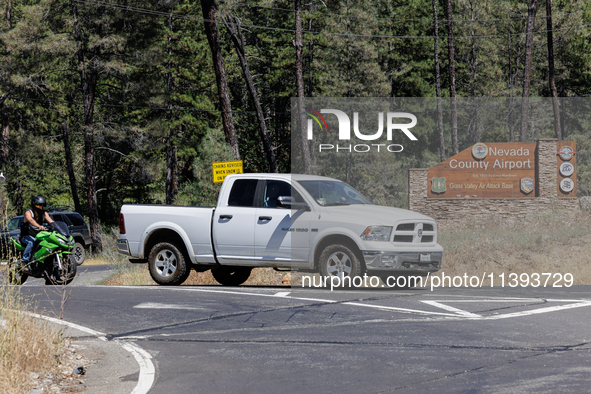 Cal Fire planes are using Grass Valley Air Attack Base at the Nevada County Airport while supporting firefighting efforts on the Royal Fire...