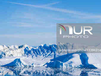 The Ilulissat Icefjord, also known as Sermeq Kujalleq, is draining approximately 7% of Greenland's ice sheet. This glacier, the largest outs...