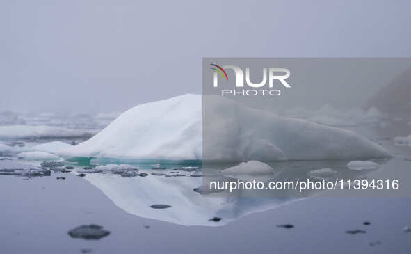 The Ilulissat Icefjord, also known as Sermeq Kujalleq, is draining approximately 7% of Greenland's ice sheet. This glacier, the largest outs...