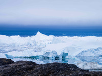 The Ilulissat Icefjord, also known as Sermeq Kujalleq, is draining approximately 7% of Greenland's ice sheet. This glacier, the largest outs...