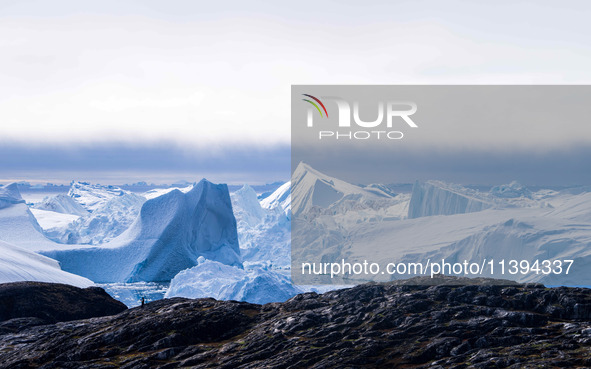 The Ilulissat Icefjord, also known as Sermeq Kujalleq, is draining approximately 7% of Greenland's ice sheet. This glacier, the largest outs...