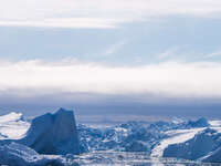 The Ilulissat Icefjord, also known as Sermeq Kujalleq, is draining approximately 7% of Greenland's ice sheet. This glacier, the largest outs...