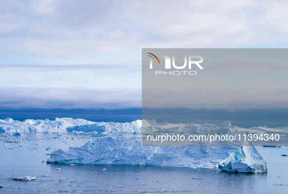 The Ilulissat Icefjord, also known as Sermeq Kujalleq, is draining approximately 7% of Greenland's ice sheet. This glacier, the largest outs...