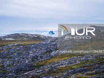 The Ilulissat Icefjord, also known as Sermeq Kujalleq, is draining approximately 7% of Greenland's ice sheet in Ilulissat, Greenland, on Jun...