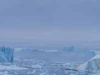 The Ilulissat Icefjord, also known as Sermeq Kujalleq, is draining approximately 7% of Greenland's ice sheet. This glacier, the largest outs...