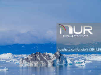 The Ilulissat Icefjord, also known as Sermeq Kujalleq, is draining approximately 7% of Greenland's ice sheet. This glacier, the largest outs...