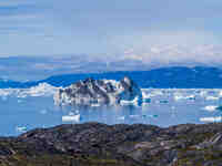 The Ilulissat Icefjord, also known as Sermeq Kujalleq, is draining approximately 7% of Greenland's ice sheet. This glacier, the largest outs...