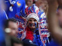 French supporter prior the UEFA EURO 2024 semi-final match between Spain v France at Munich Football Arena on July 9, 2024 in Munich, German...