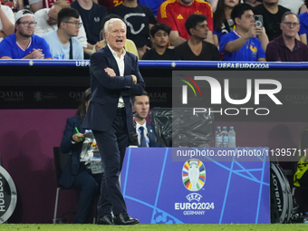 Didier Deschamps head coach of France during the UEFA EURO 2024 semi-final match between Spain v France at Munich Football Arena on July 9,...